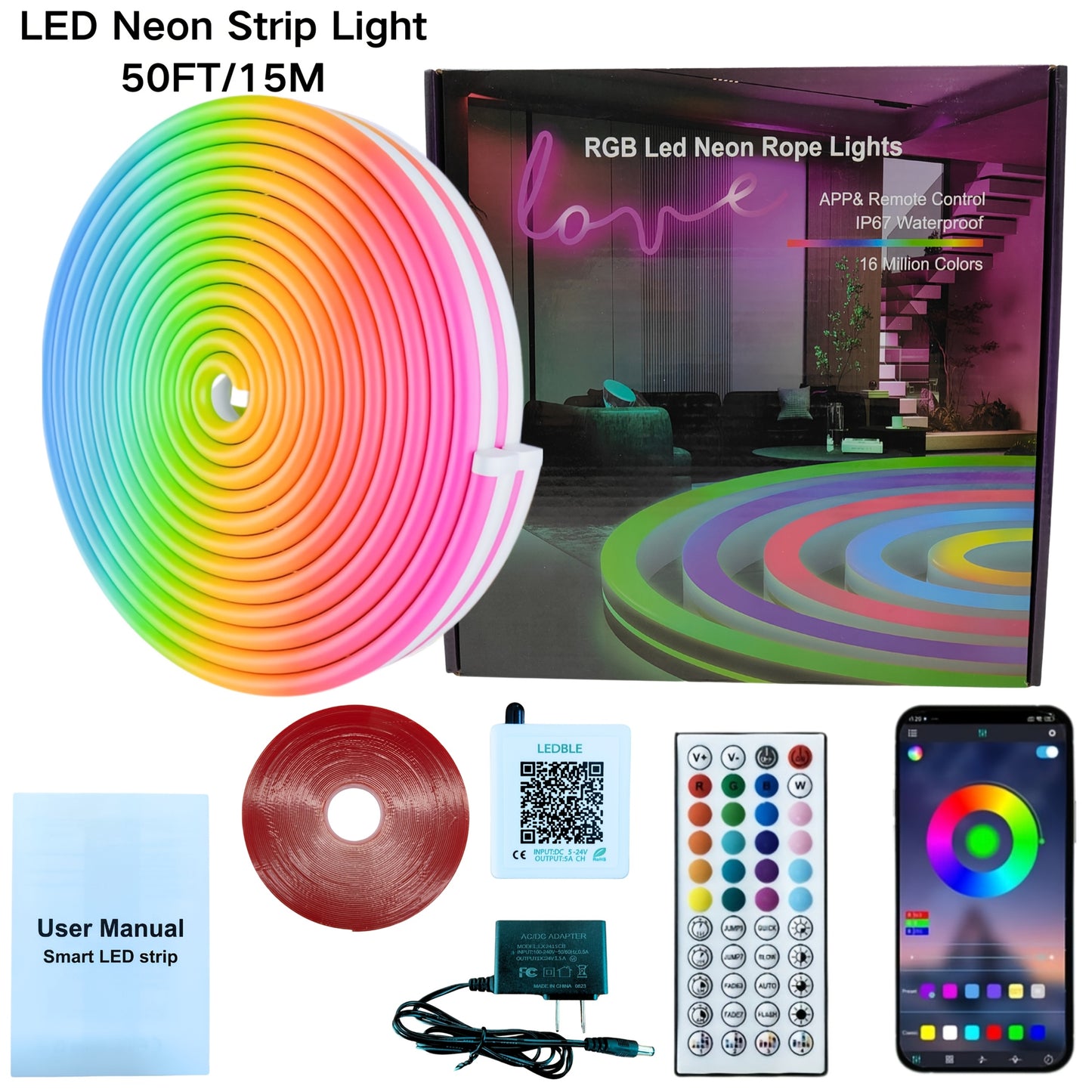 NeoWave 50ft Light Strip